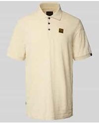 PME LEGEND - Poloshirt Met Labeldetail - Lyst