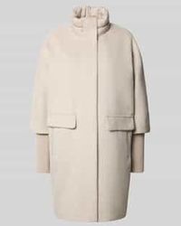 Comma, - Jas Met Opstaande Kraag - Lyst