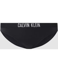 Calvin Klein - PLUS SIZE Bikini-Hose mit Logo-Bund - Lyst