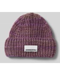 ARMEDANGELS - Mütze aus Woll-Mohair-Mix Modell 'SNOWAA STAMPATO' - Lyst