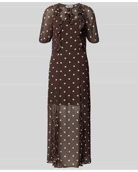 Baum und Pferdgarten - Regular Fit Maxikleid mit Rüschenbesatz - Lyst