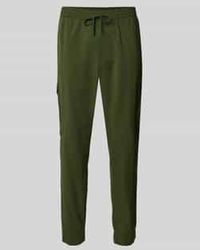 BOSS - Broek Met Cargozakken En Elastische Band - Lyst