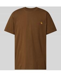 Carhartt - T-Shirt mit Label-Stitching Modell 'American Script' - Lyst