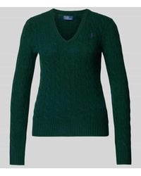 Polo Ralph Lauren - Strickpullover aus Wolle-Kaschmir-Mix Modell 'JULIANNA' - Lyst