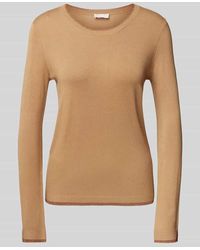 Liu Jo - Strickpullover Mit Gerippten Abschlüssen - Lyst