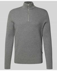 Only & Sons - Regular Fit Strickpullover aus Baumwoll-Mix Modell 'PHIL' - Lyst