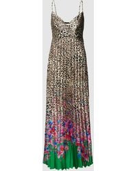 Liu Jo - Midi-jurk Met All-over Motief - Lyst