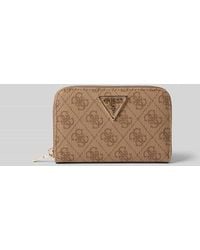 Guess - Portemonnaie mit Logo-Applikation Modell 'Laurel' - Lyst