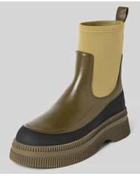 Marc Cain - Chelsea Boots Met Logo-Applicatie - Lyst