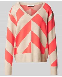 B.Young - Strickpullover mit V-Ausschnitt Modell 'Mmorla' - Lyst