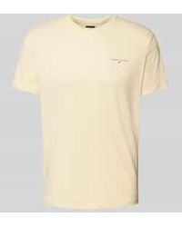 Tommy Hilfiger - Regular Fit T-Shirt Van Puur Katoen Met Labelprint - Lyst