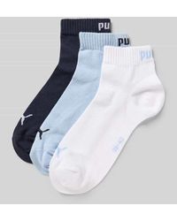 PUMA - Socken mit Label-Print im 3er-Pack - Lyst