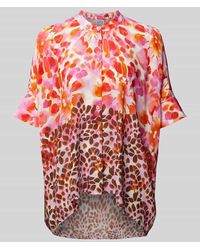 Emily Van Den Bergh - Bluse aus Viskose im Batik-Look - Lyst