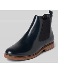Tamaris - Chelsea Boots aus echtem Leder - Lyst