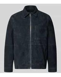 DRYKORN - Leren Jack Met Ritssluiting Model 'Jerson' - Lyst