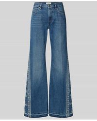 Ba&sh - Flared Jeans mit Motiv-Stitching Modell 'VIVY' - Lyst