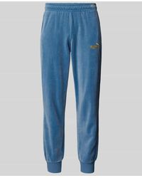 PUMA - Relaxed Fit Sweatpants Mit Label-Stitching Modell 'Velvettrack' - Lyst
