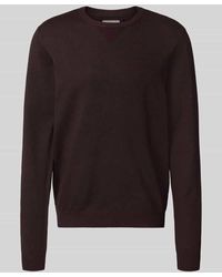 Blend - Strickpullover mit Rundhalsausschnitt Modell 'Bruton' - Lyst