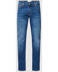Calvin Klein - Slim Fit Jeans im 5-Pocket-Design - Lyst