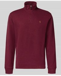 Polo Ralph Lauren - Strickpullover mit Stehkragen - Lyst