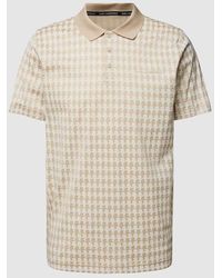 Karl Lagerfeld - Regular Fit Poloshirt mit Allover-Muster - Lyst