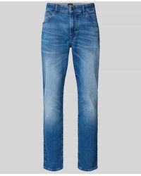 BOSS - Straight Fit Jeans aus Baumwoll-Mix Modell 'BO RIVER' - Lyst