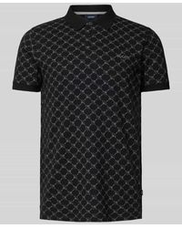 Joop! - Regular Fit Poloshirt mit Allover-Logo-Print Modell 'Paigam' - Lyst