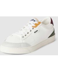 Moea - Sneaker mit Kontrastbesatz und Label-Details - Lyst