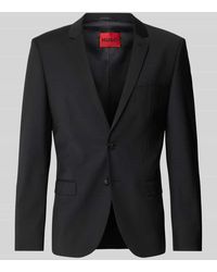 HUGO - Super Slim Fit Anzugsakko aus Schurwoll-Mix Modell 'ARTIM204X' - Lyst