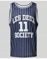 Les Deux - Tanktop mit Label-Print Modell 'Silas' - Lyst