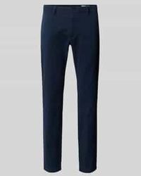 S.oliver - Regular Fit Chino Van Katoen-stretch - Lyst