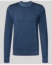 BOSS - Regular Fit Gebreide Pullover Van Pure Scheerwol, Model 'Astefo' - Lyst