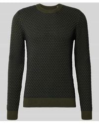Blend - Strickpullover mit Rundhalsausschnitt Modell 'DONG' - Lyst
