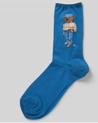 Polo Ralph Lauren - Socken Mit Motiv Und Elastischem Bund - Lyst