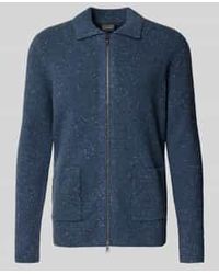 Christian Berg Men - Cardigan Met Tweewegritssluiting - Lyst