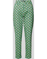 Betty Barclay - Slim Fit Stoffhose mit Allover-Print - Lyst