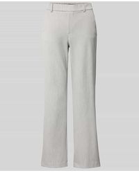 Vero Moda - Straight Fit Hose Mit Gürtelschlaufen Modell 'Maya' - Lyst
