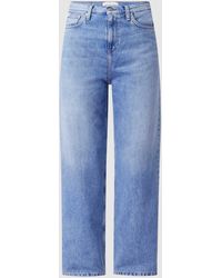 Calvin Klein - Relaxed Fit High Rise Jeans Van Katoen - Lyst
