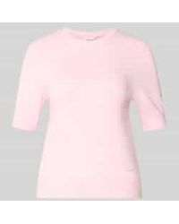 S.oliver - Slim Fit T-Shirt Van Viscosemix - Lyst