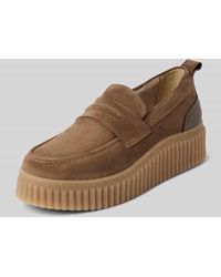 Marc O' Polo - Slipper Aus Softem Velours-Rindsleder - Lyst