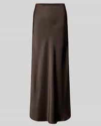 Neo Noir - Midirok Van Satijn Met Elastische Band, Model 'Ura' - Lyst