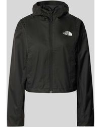 The North Face - Croppted Jacke mit Label-Print Modell 'CROPPED QUEST' - Lyst