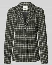 Ichi - Slim Fit Blazer Met Reverskraag, Model 'Kate' - Lyst
