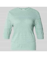 Vila - Gebreide Pullover Met 1/2-Mouwen Model 'Milos' - Lyst