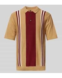 SELECTED - Regular Fit Poloshirt Met Korte Knoopsluiting - Lyst