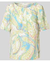 S.oliver - Blouse Met All-over Print - Lyst