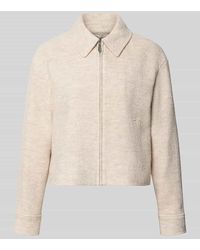 Comma, - Regular Fit Blazer aus Viskose-Woll-Mix mit Eingrifftaschen - Lyst