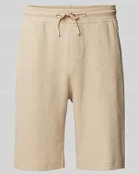Tom Tailor - Regular Fit Korte Cargobroek Van Katoenmix - Lyst