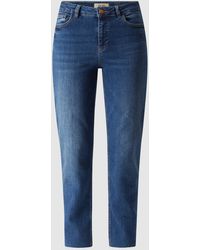 Mos Mosh - Straight Fit Jeans Met Stretch, Model 'naomi' - Lyst