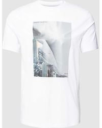 Armani Exchange - T-shirt Met Motiefprint - Lyst
